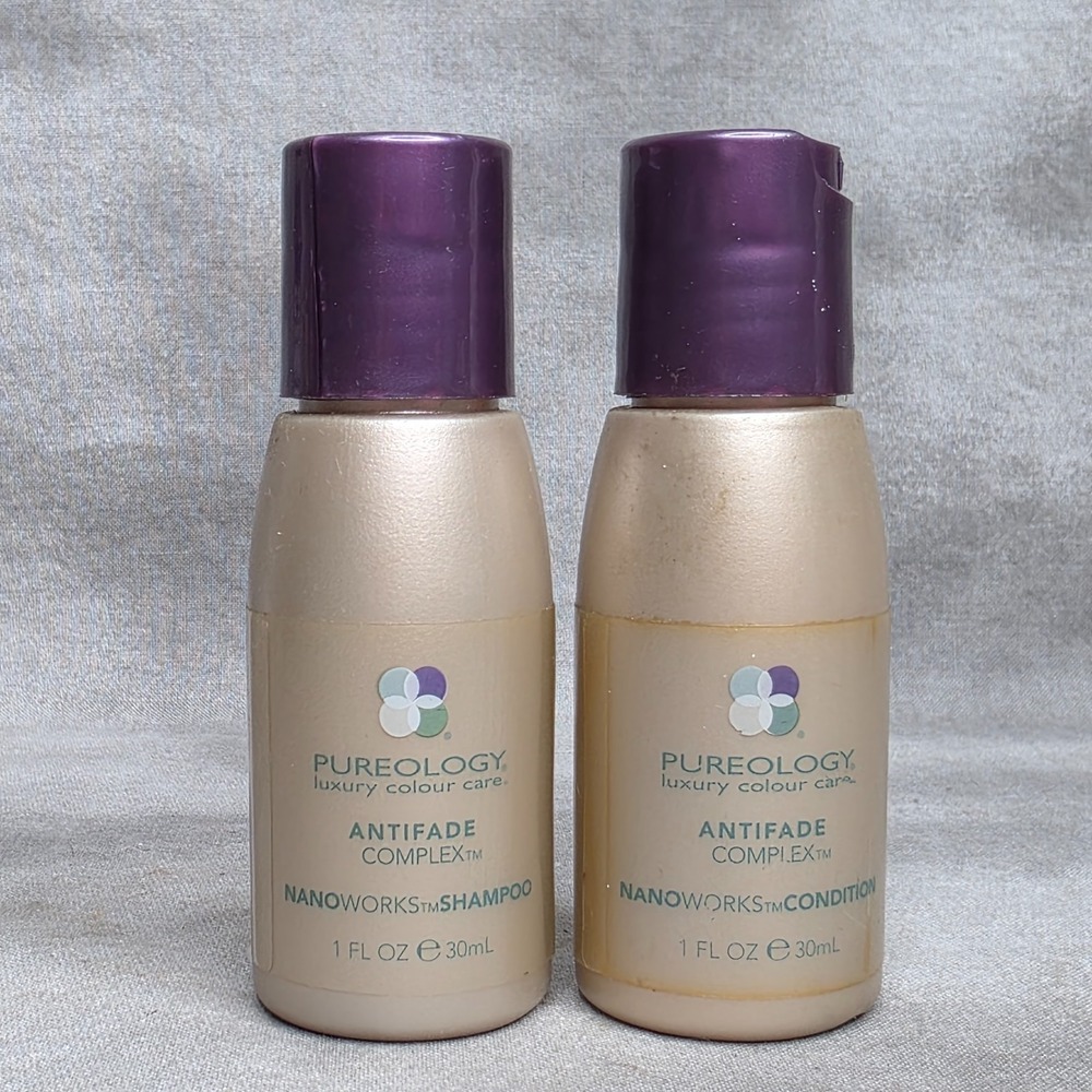 Pureology Nanoworks Shampoo & Conditioner Travel-Size Set 1 fl oz ea